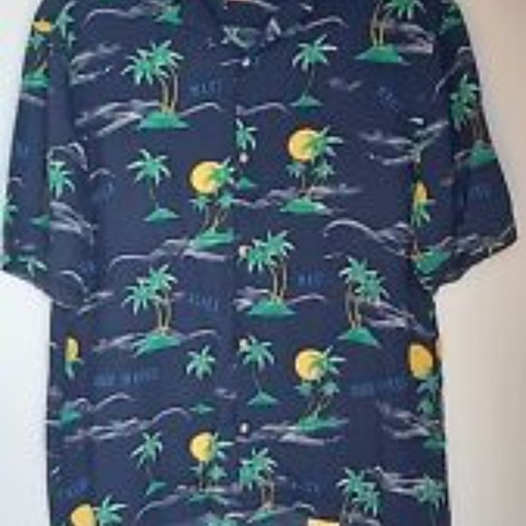 H&M Men's Hawaiian Shirt Size Large Aloha - Picture 7 of 7